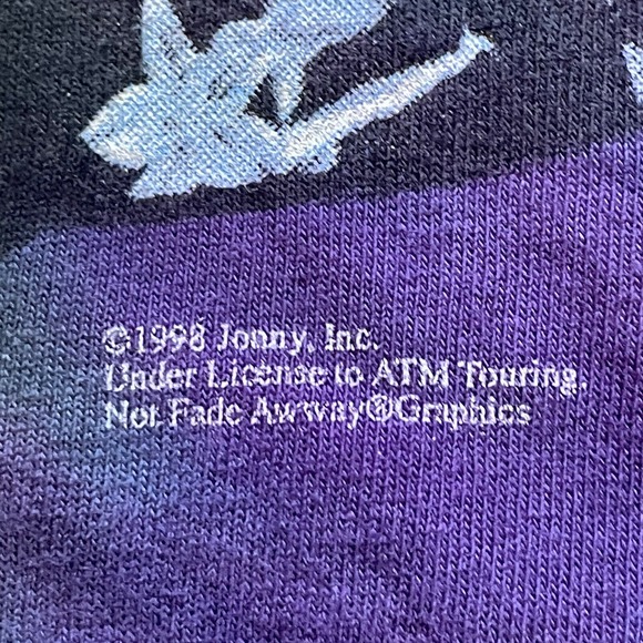 Vintage Jonny Lang‎ 1998 T Shirt Size XL Tie Dye Blues Rock - Picture 3 of 5
